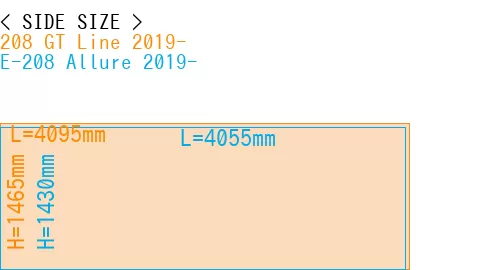 #208 GT Line 2019- + E-208 Allure 2019-